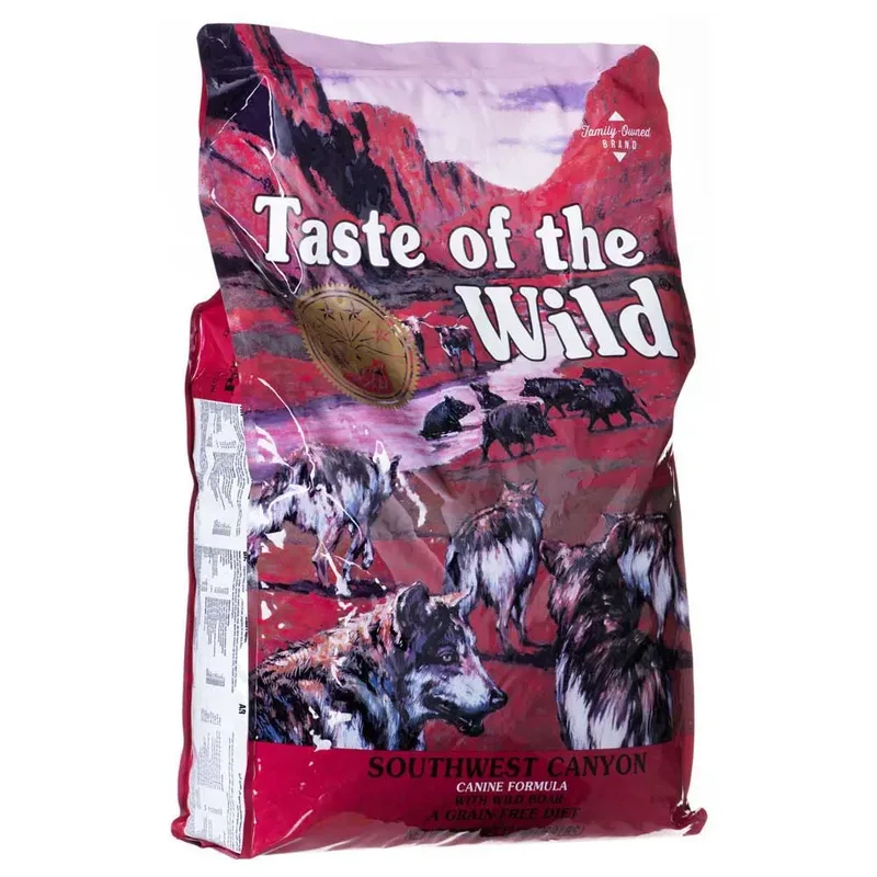 Southwest Canyon 12.2kg Hondenvoer de Taste of the Wild – photo produit