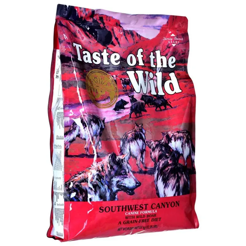 Southwest Canyon 5.6kg Hondenvoer de Taste of the Wild – photo produit