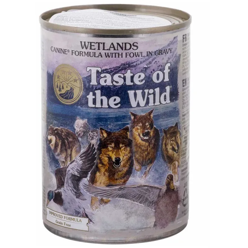 Wetlands 390g Natvoer Voor Honden by Taste of the Wild – product photo