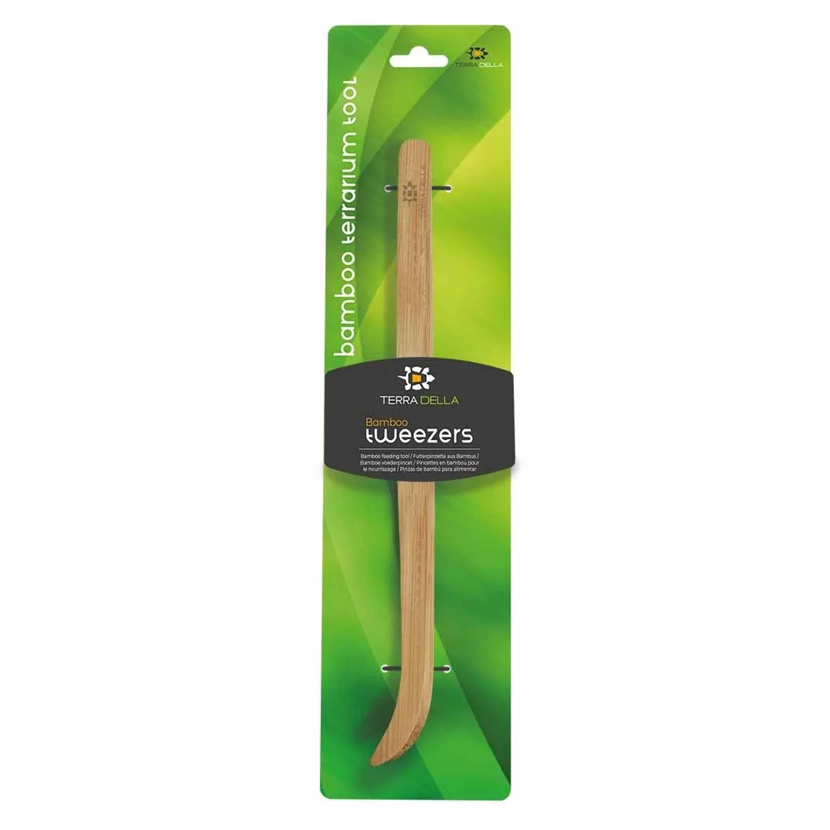 Bamboe voederpincet 28 cm voor reptielen en amfibieën by Terra Della in Beige – product photo