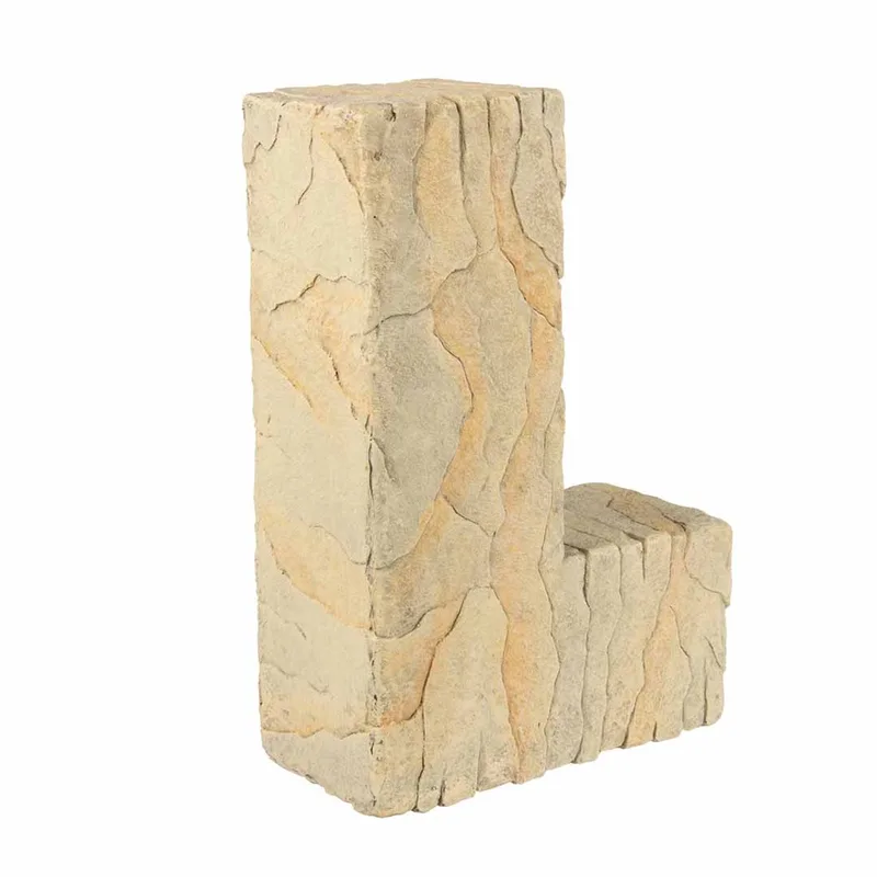 Bouwsteen Combo Rock 4 - Terrarium Decoratie in Zandrots-look - Combineerbaar - 27,5x9x18,5cm by Terra Della in Beige – product photo