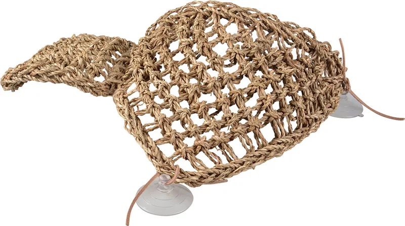Natuurlijke Decoratie - Reptielen - Reptiel Relaxer Triangel+ladder 35,5x35,5cm - 1st de Terra Della en Beige – photo produit