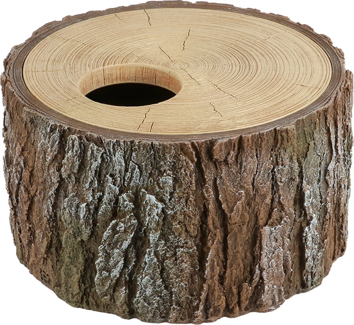 Terrariumgrot - Reptielen - Reptielenschuilplaats Boom M - 20x20x11cm - 1st de Terra Della en Marron – photo produit