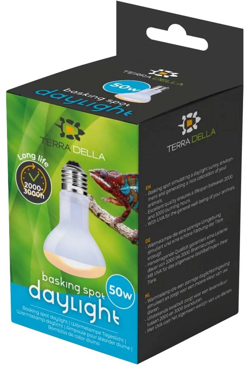 Warmtelamp Daglicht 50W de Terra Della en Blanc – photo produit