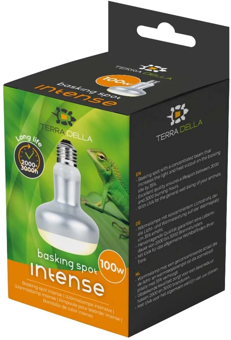 Warmtelamp Intense Basking Spot voor Terraria 100W/R25 by Terra Della in Warm wit daglicht – product photo
