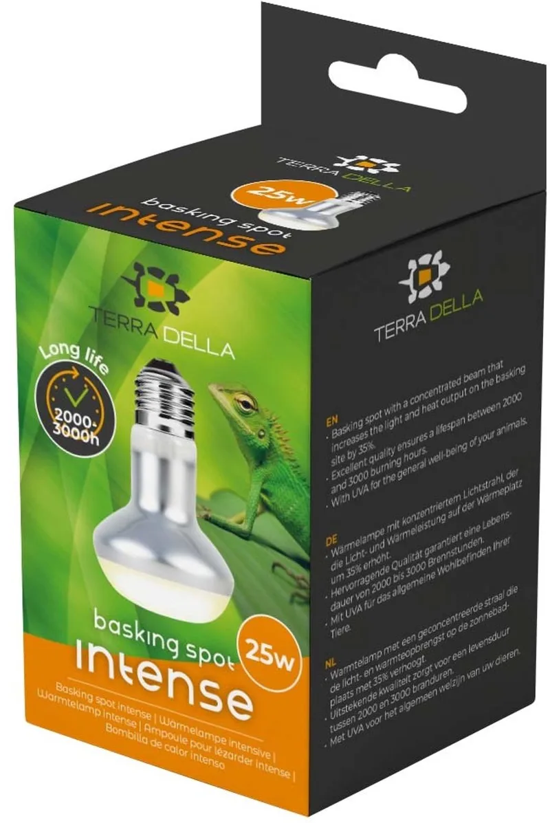 Warmtelamp Intense Basking Spot voor Terraria 25W de Terra Della en Vert – photo produit