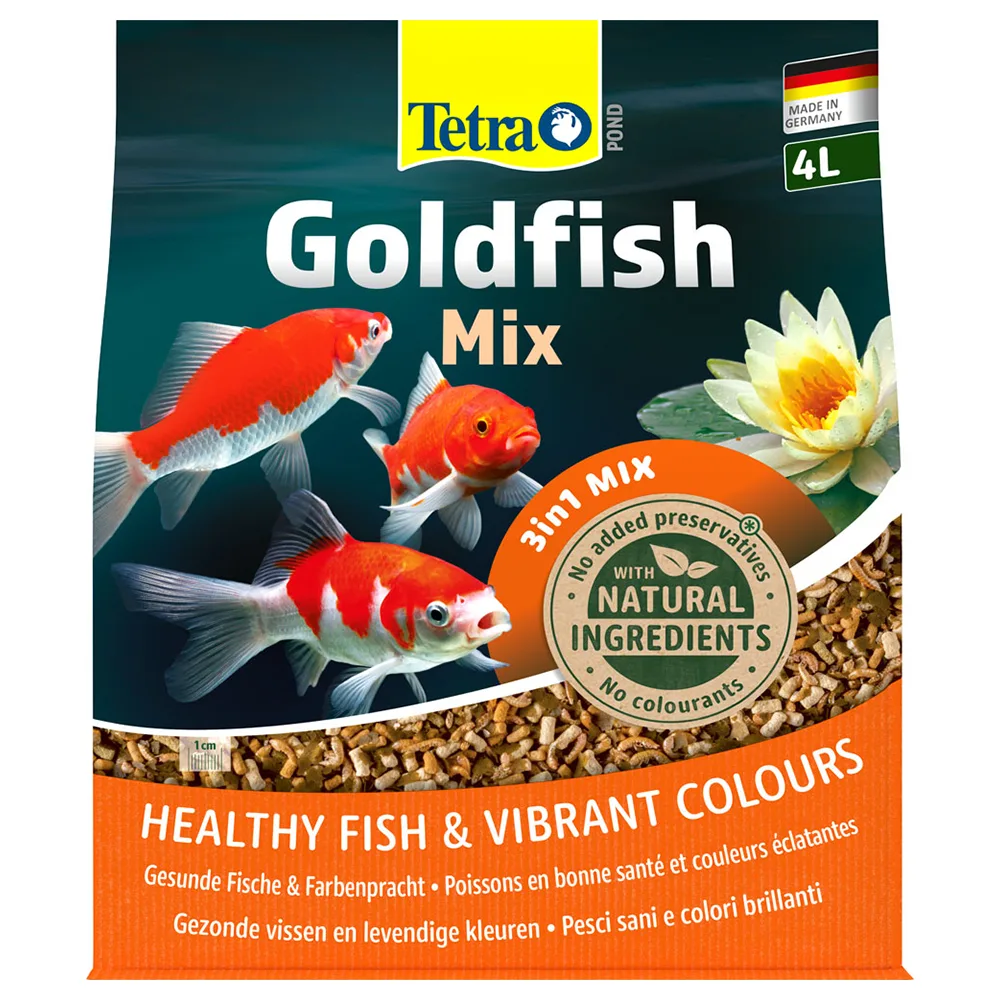 4L Goudvismix Tetra Pond Visvoer van Tetra – productfoto