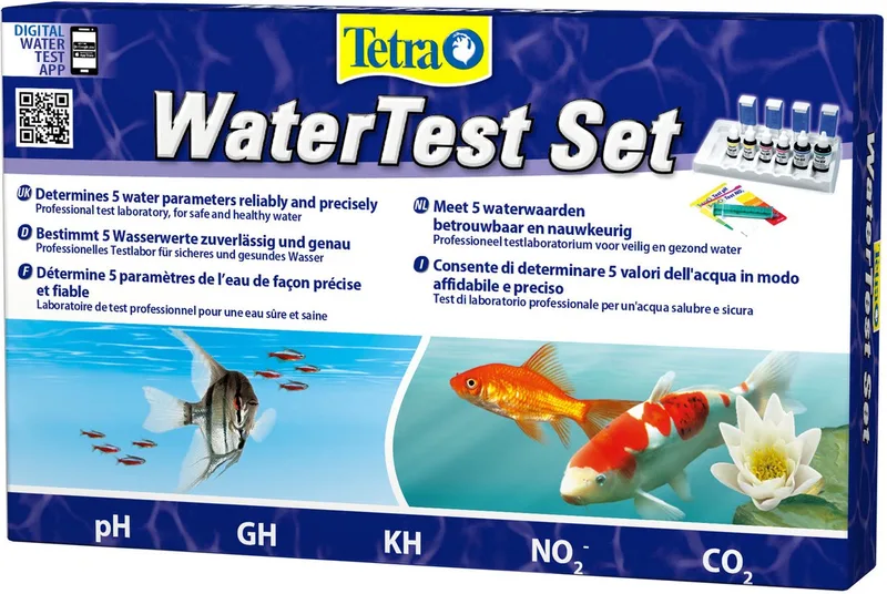Aquarium Laborett Watertest Set - Aquariummeter de Tetra en Blanc – photo produit