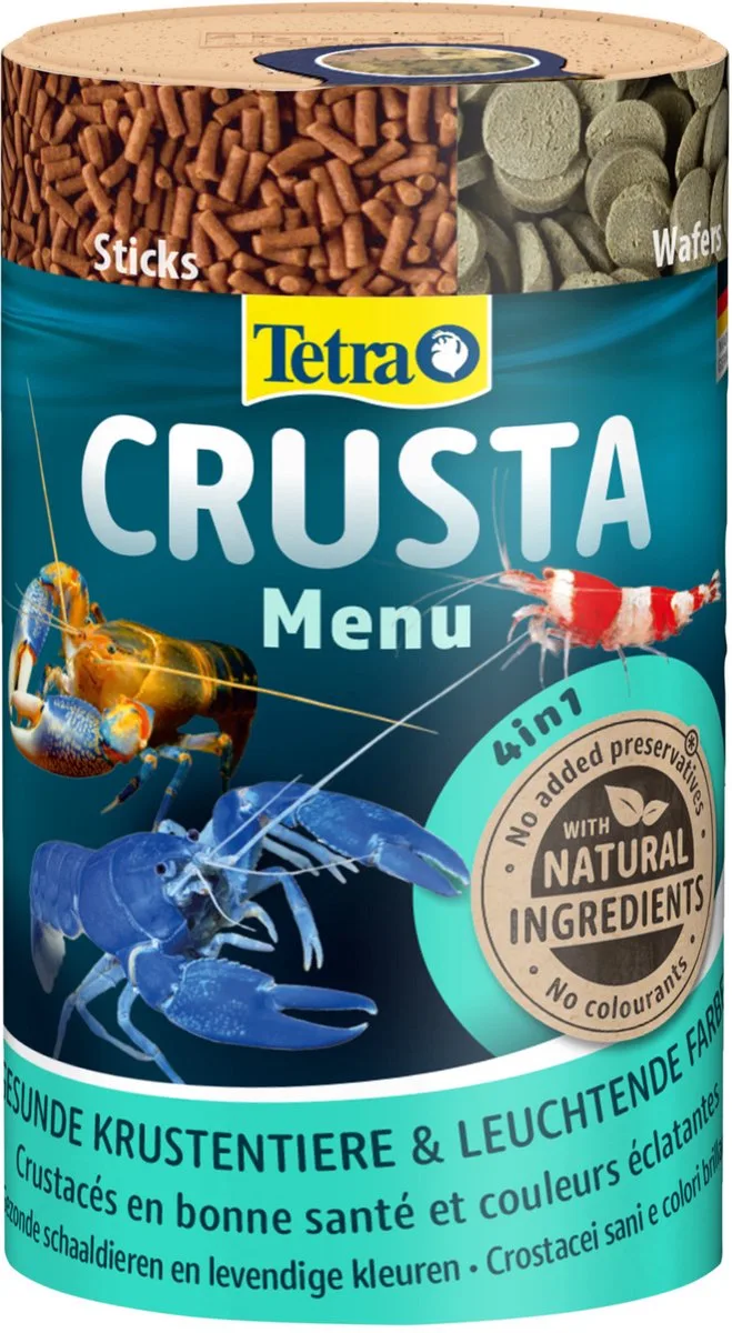 Crusta Menu - Vissenvoer - 100 ml de Tetra – photo produit