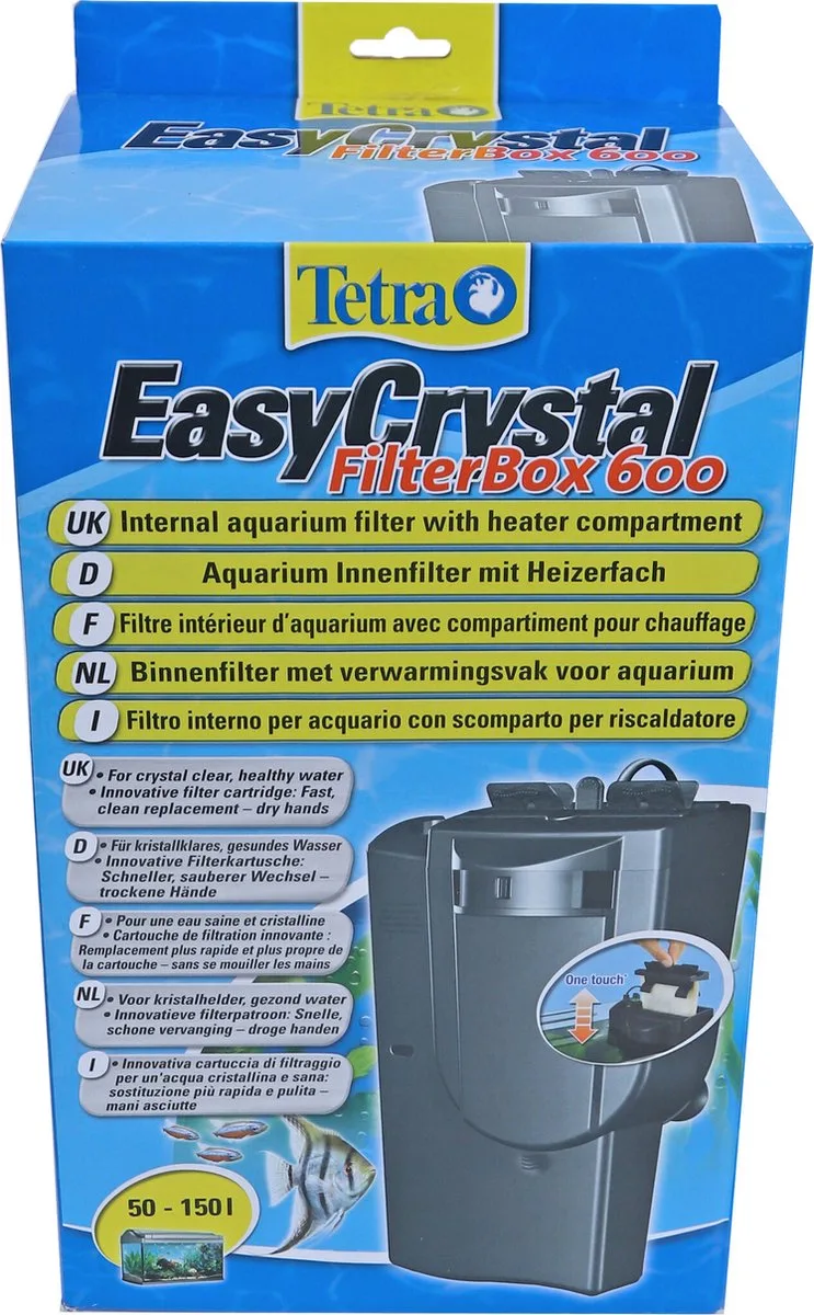 easy cristal filter box - 600 de Tetra – photo produit
