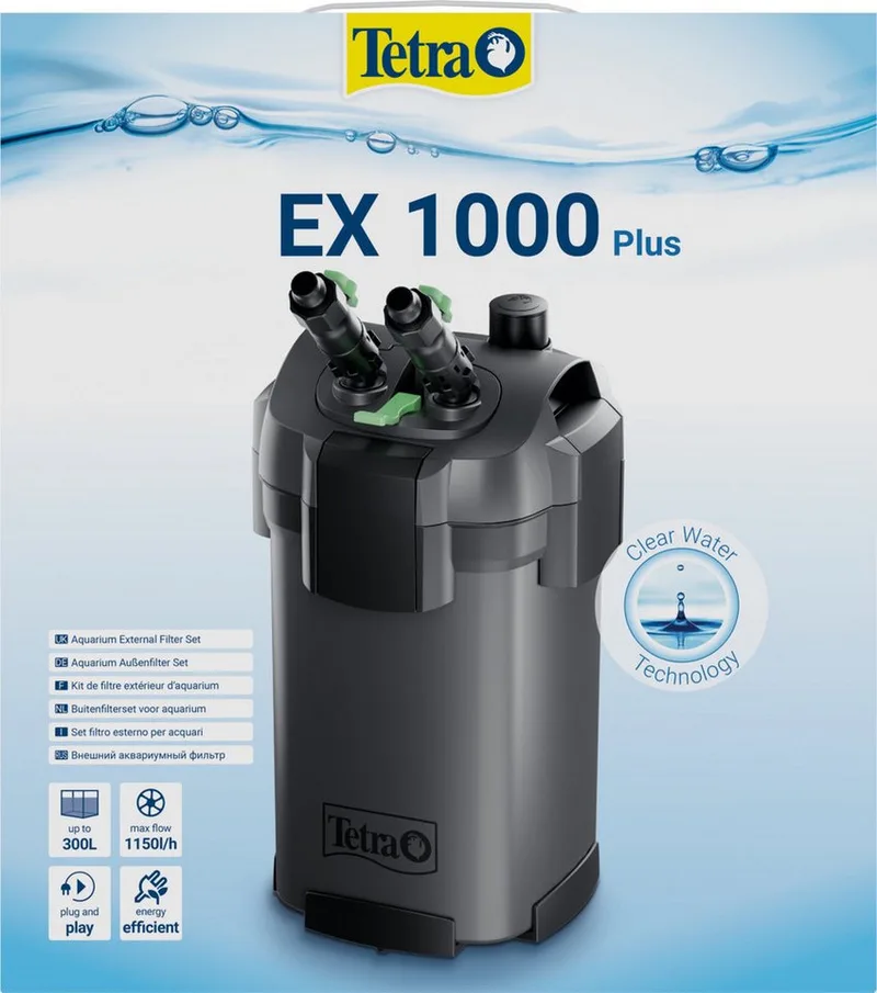 Ex Buitenfilter 1000 Plus - Aquariumfilter - 100 - 300 L by Tetra – product photo 4 of 5