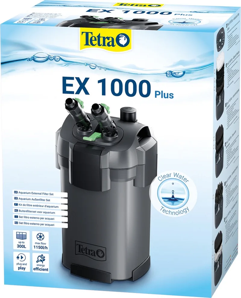 Ex Buitenfilter 1000 Plus - Aquariumfilter - 100 - 300 L by Tetra – product photo 1 of 5