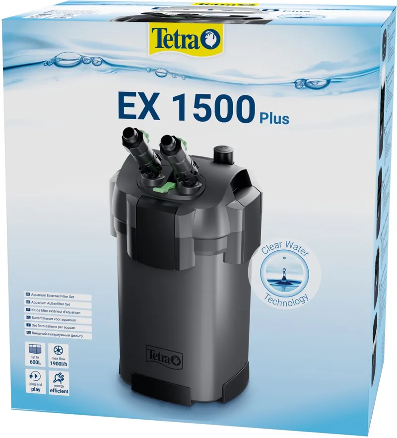 Ex Buitenfilter 1500 Plus - Aquariumfilter - 300 - 600 L by Tetra – product photo