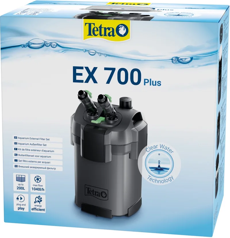 Ex Buitenfilter 700 Plus - Aquariumfilter - 100 - 200 L by Tetra – product photo 1 of 5
