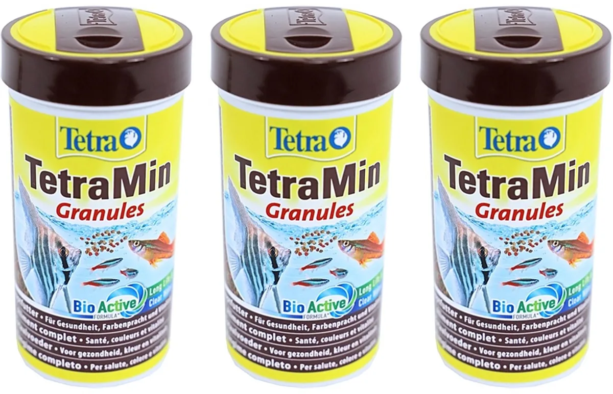 Granulaat 250 ml - Langzaam Zinkend Siervis Voeding - 3 stuks - Multipack von Tetra – Produktfoto