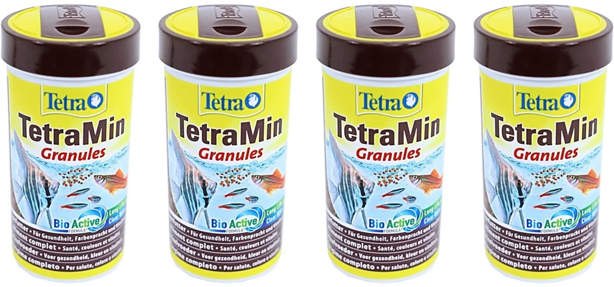 Granulaat 250 ml - Langzaam Zinkend Siervis Voeding - 4 stuks - Multipack von Tetra – Produktfoto