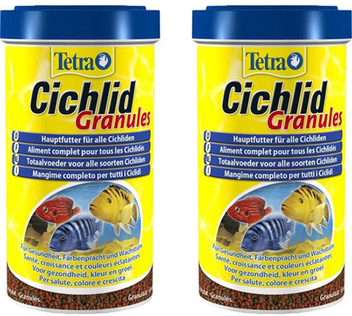 granulaat voor cichliden 2 verpakkingen van 500ml de Tetra – photo produit