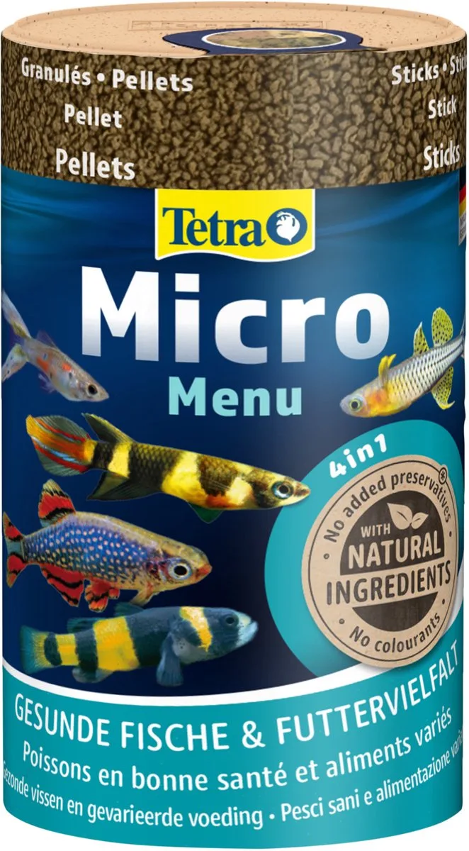 Micro Menu - Vissenvoer - 100 ml de Tetra – photo produit
