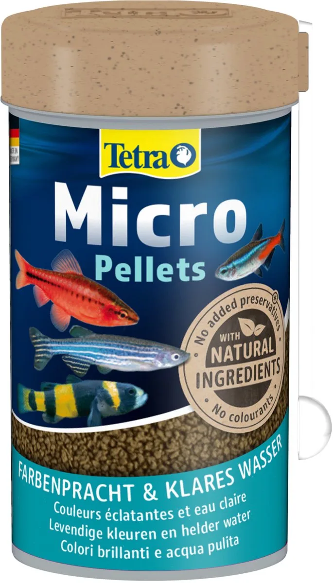 Micro Pellets - Vissenvoer - 100 ml de Tetra – photo produit
