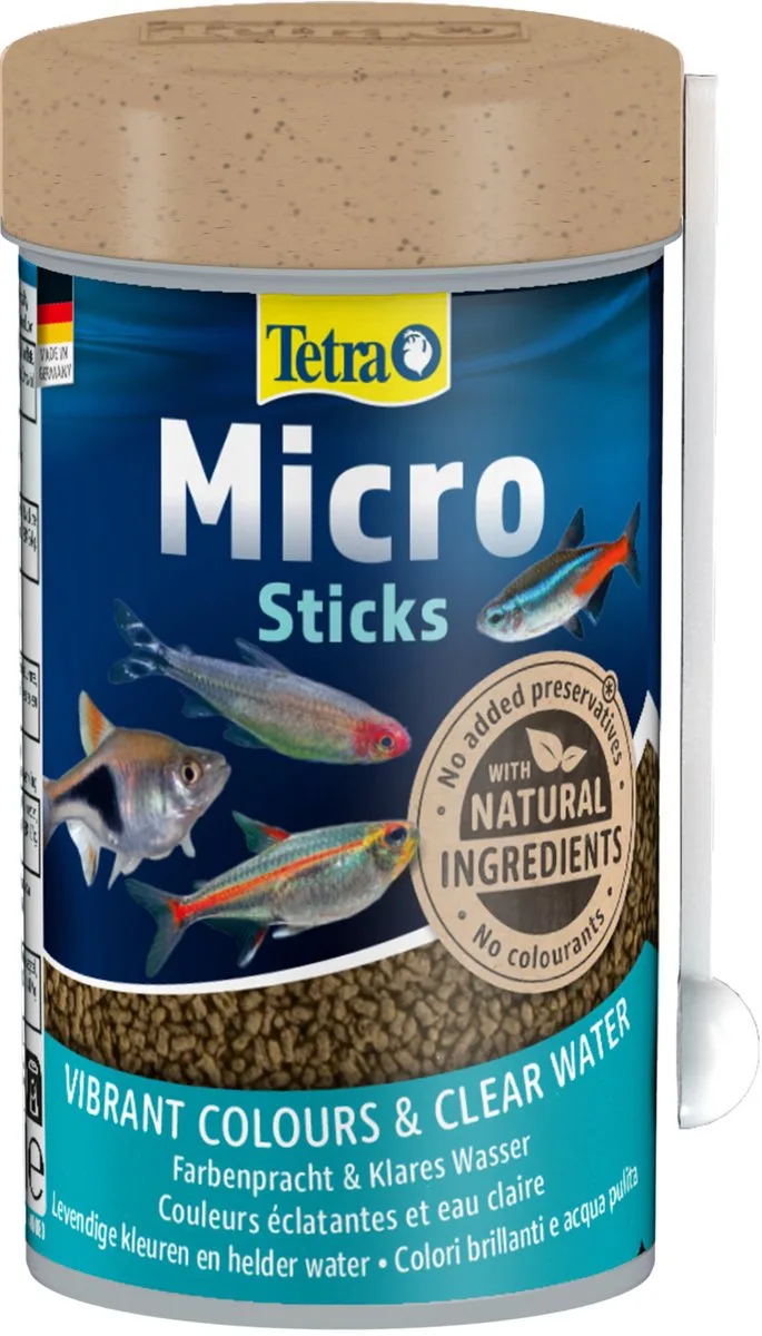 Micro Sticks - Vissenvoer - 100 ml de Tetra – photo produit
