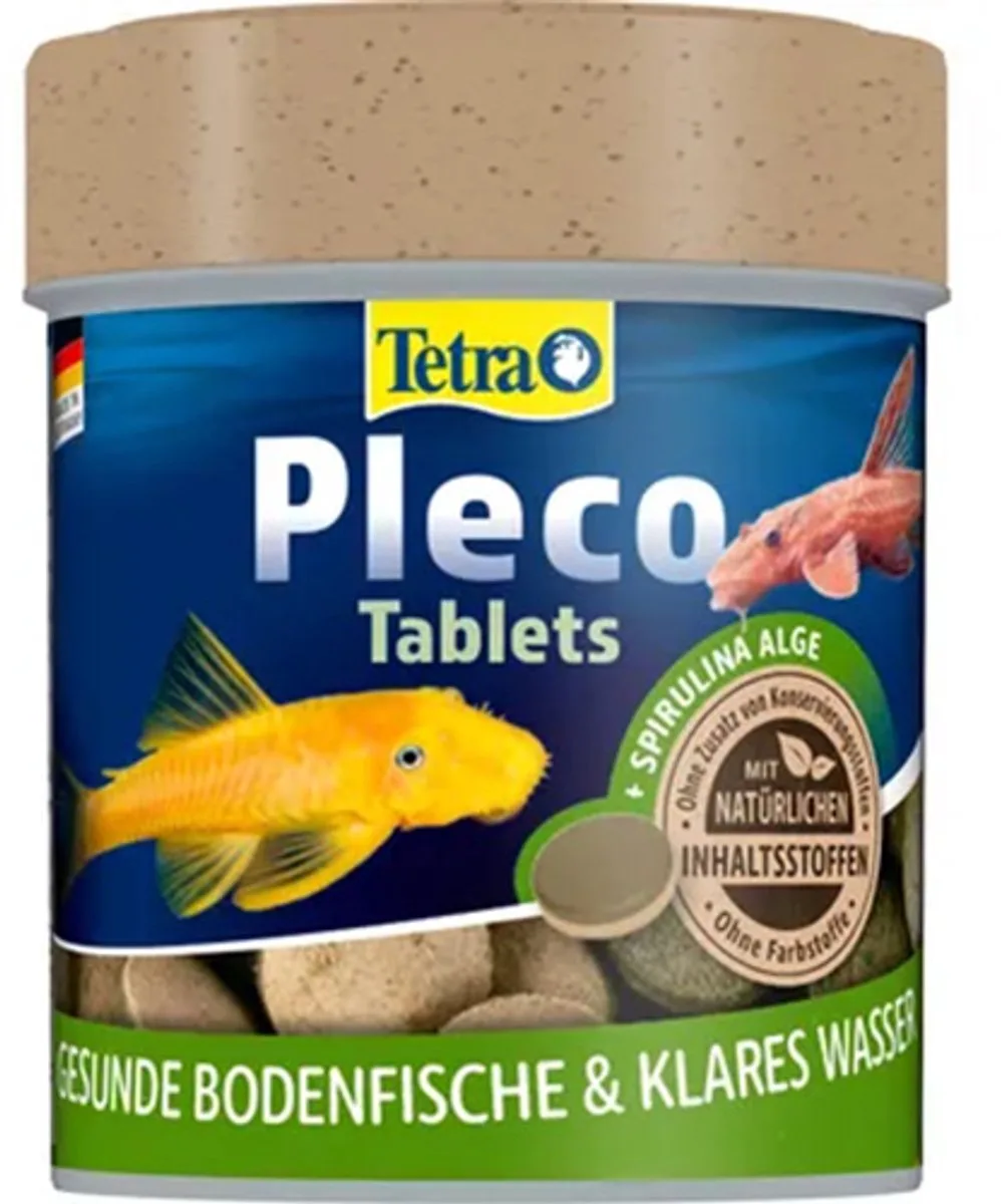 Pleco 275 Tabletten – Complete voeding voor bodemvissen en schuwe soorten by Tetra – product photo