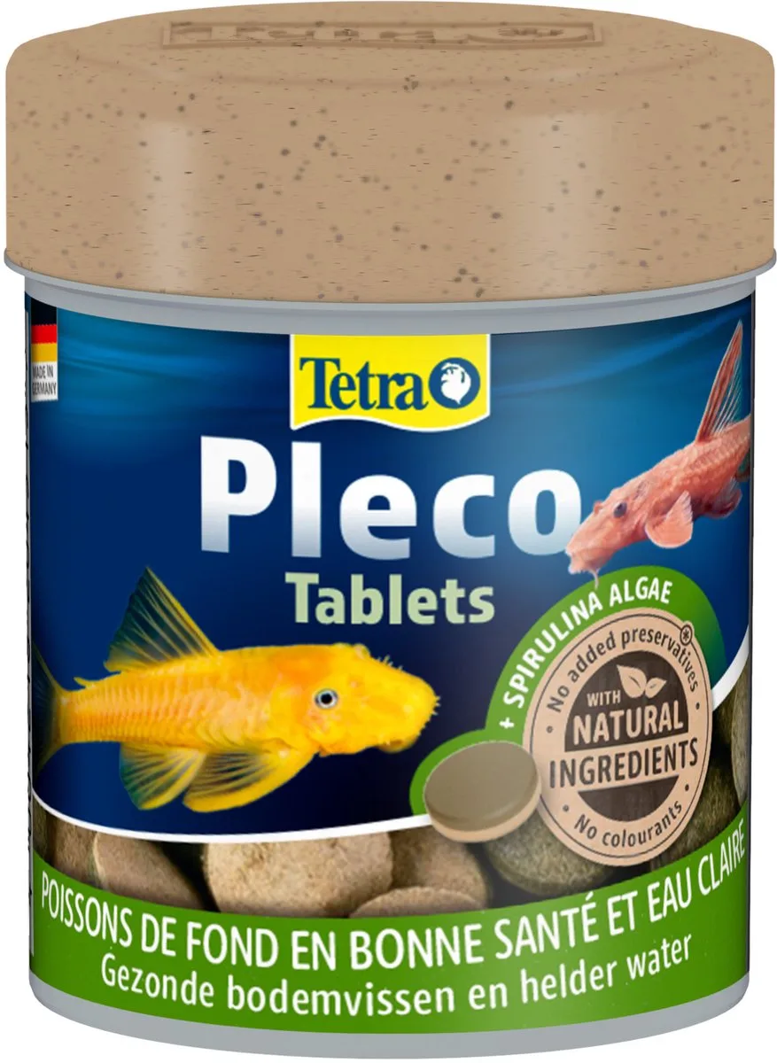Plecomin Tabletten - Vissenvoer - 120 St van Tetra – productfoto