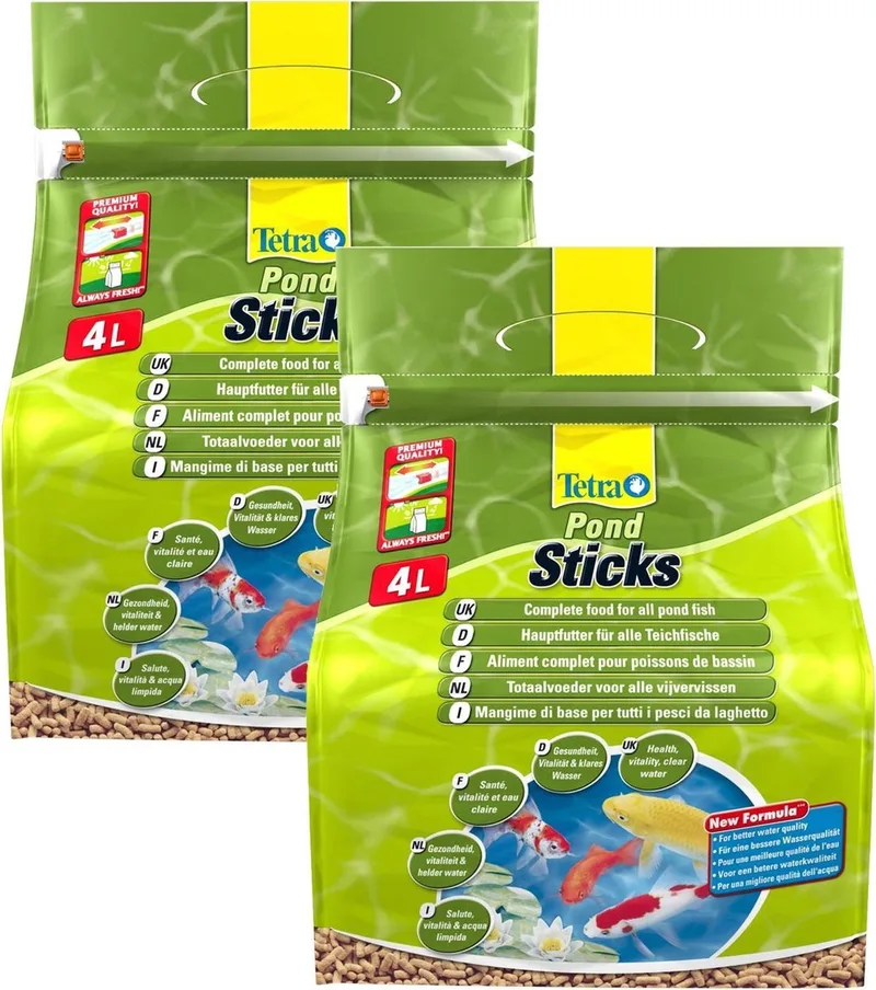 Pond Sticks - Vijvervoer - 2 x 4 l de Tetra – photo produit