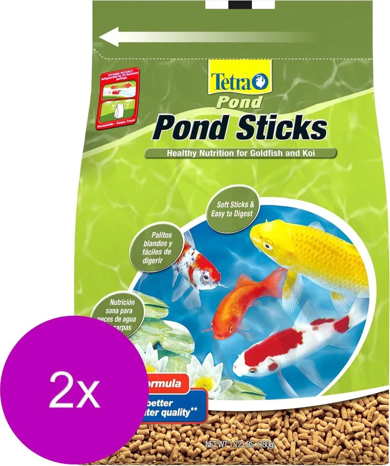 Pond Sticks - Vijvervoer - 2 x 7 l by Tetra – product photo