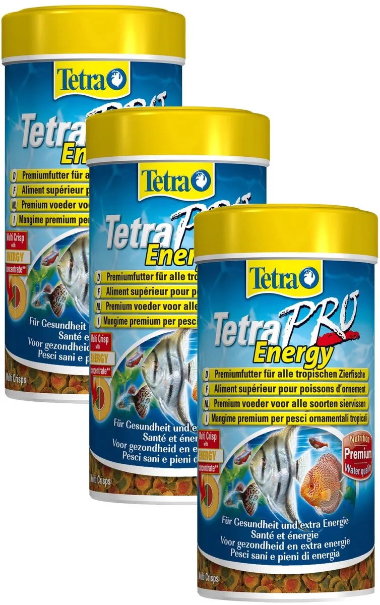 Pro Crisps - Vissenvoer - 3 x 250 ml de Tetra – photo produit