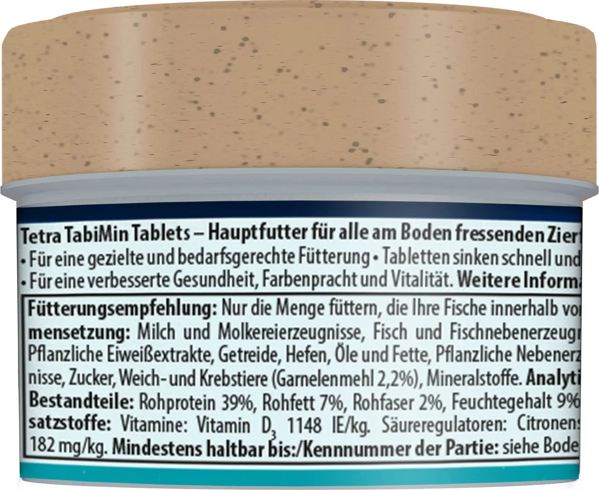 TabiMin Futtertabletten - 58 Tabletten von Tetra – Produktfoto