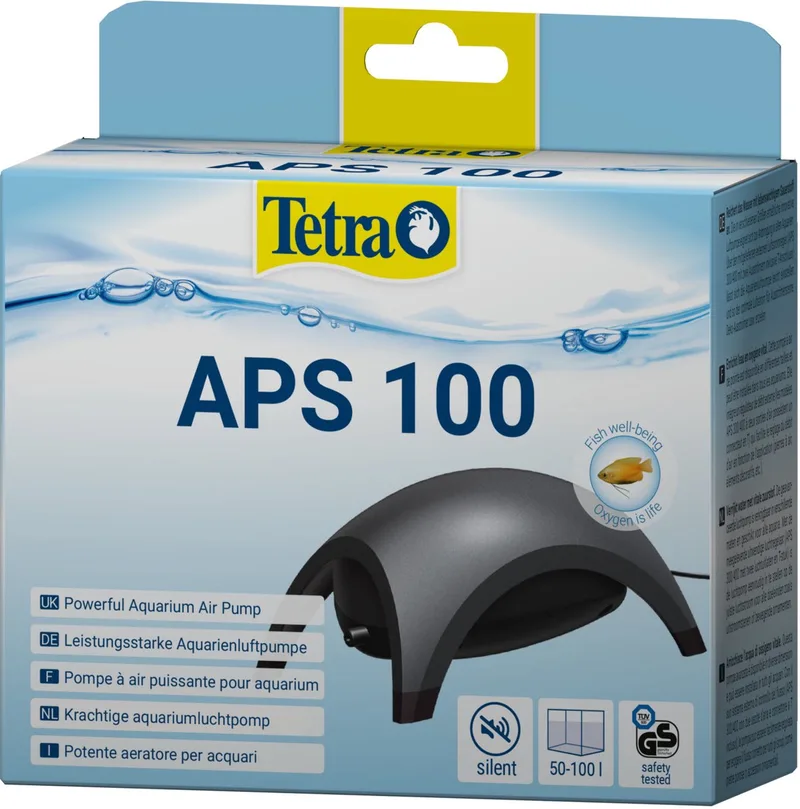 tec aps 100 luchtpomp 50-90 fra Tetra i Sort – produktbillede