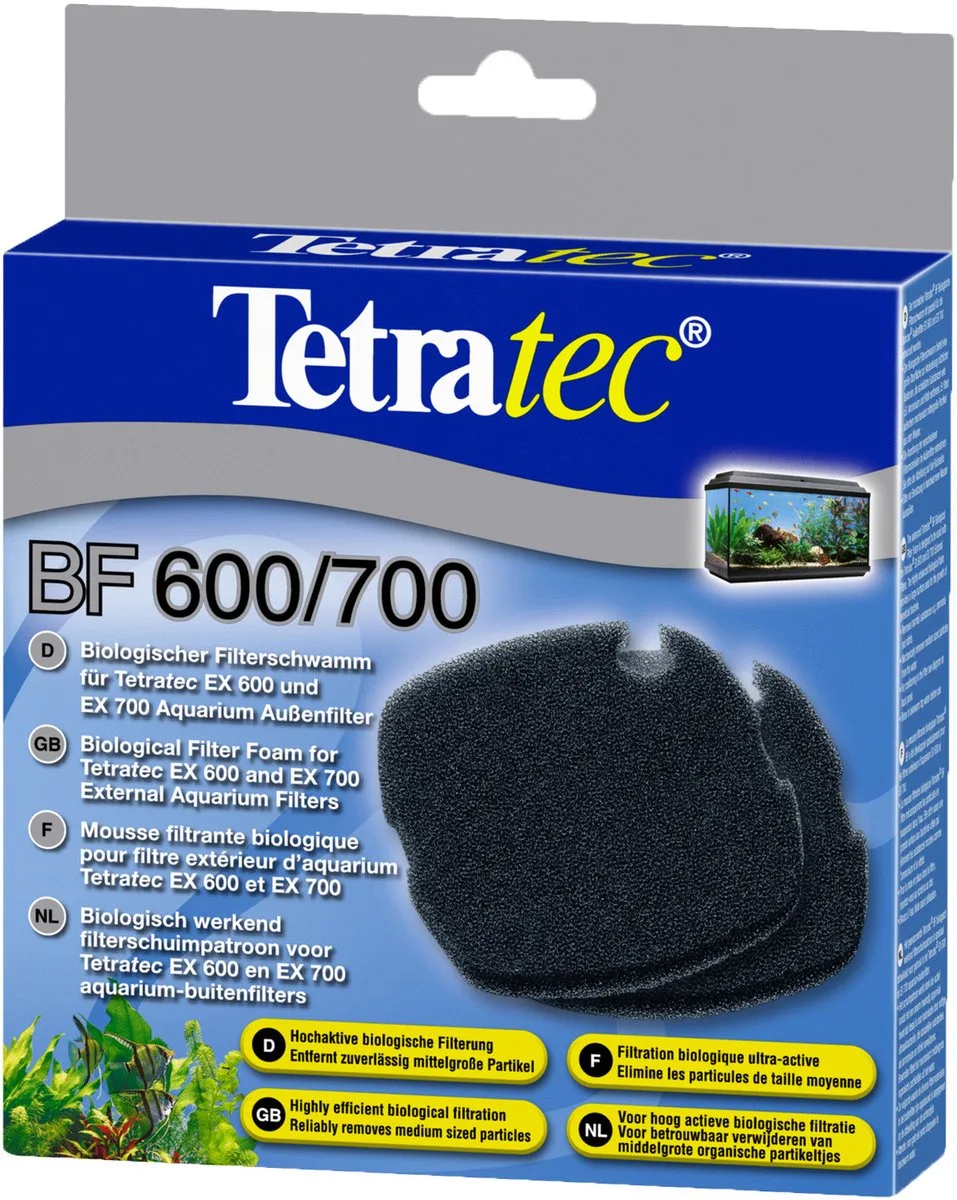 Tec Ex Bf Bio Filterschuim 2 stuks 400-600 de Tetra – photo produit