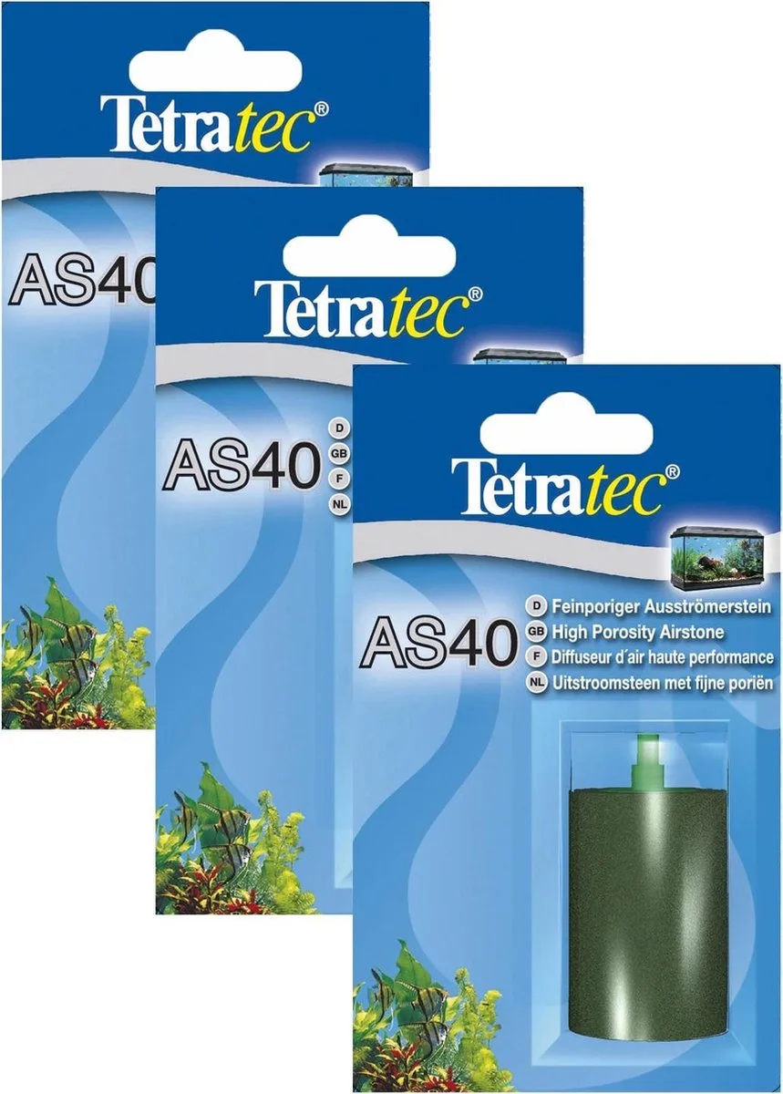 Tec Uitstroomsteen - Beluchting - 3 x 40 mm 40 van Tetra in Zwart – productfoto