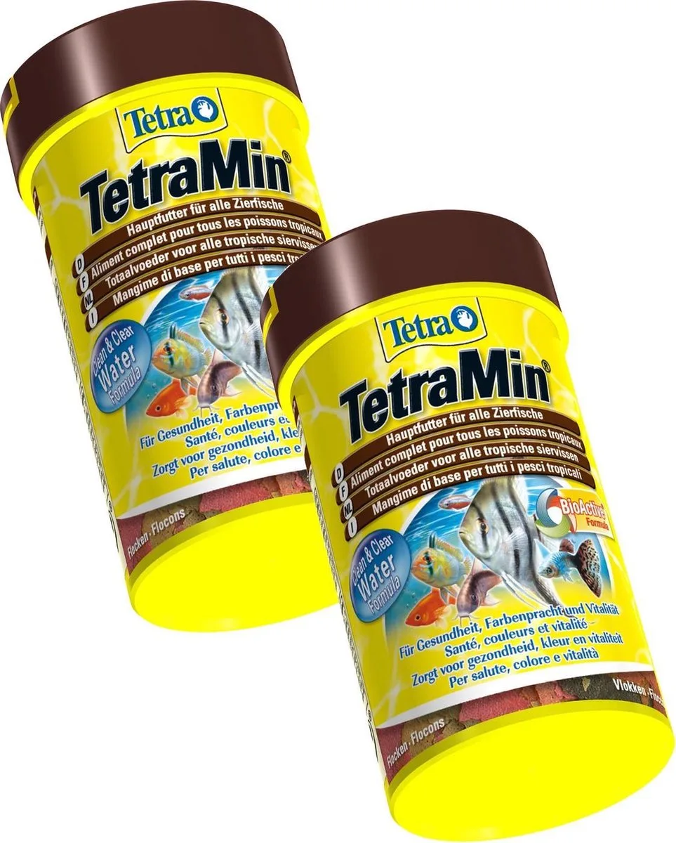 Tetramin Bio Active - Vissenvoer - 2 St à 100 ml (2x ca 20gr) von Tetra – Produktfoto