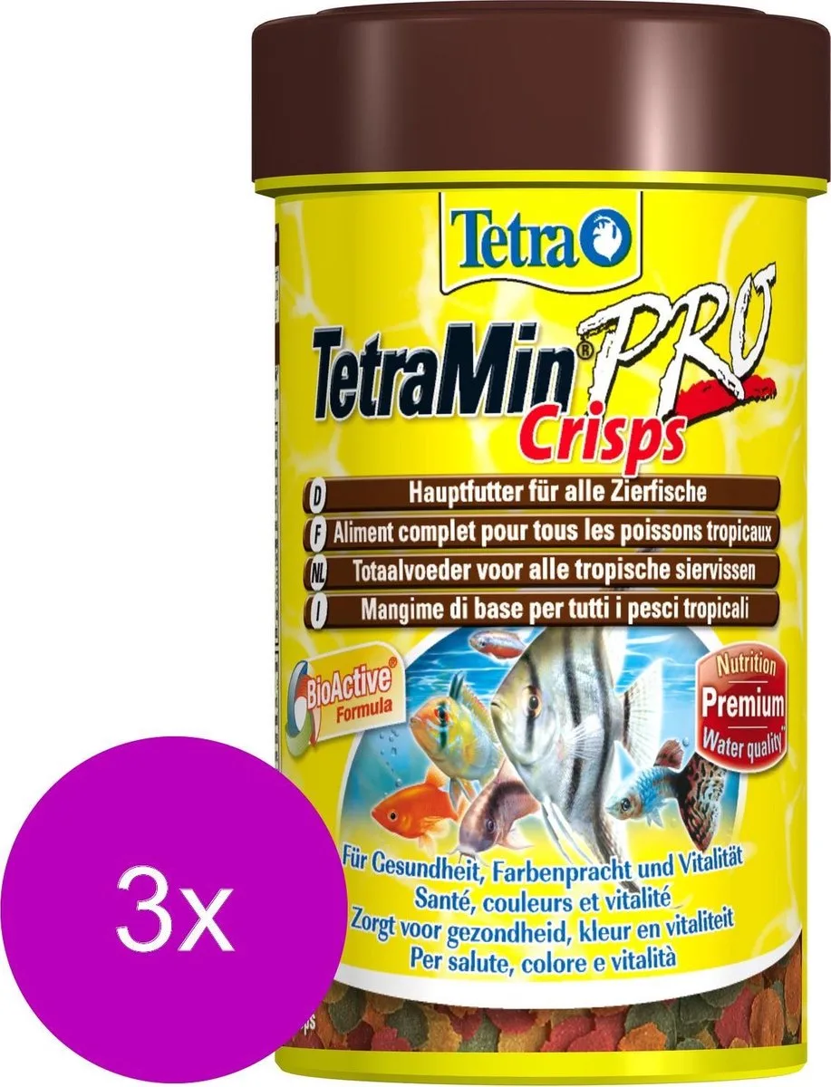 Tetramin Crisps - Vissenvoer - 3 x 100 ml von Tetra – Produktfoto
