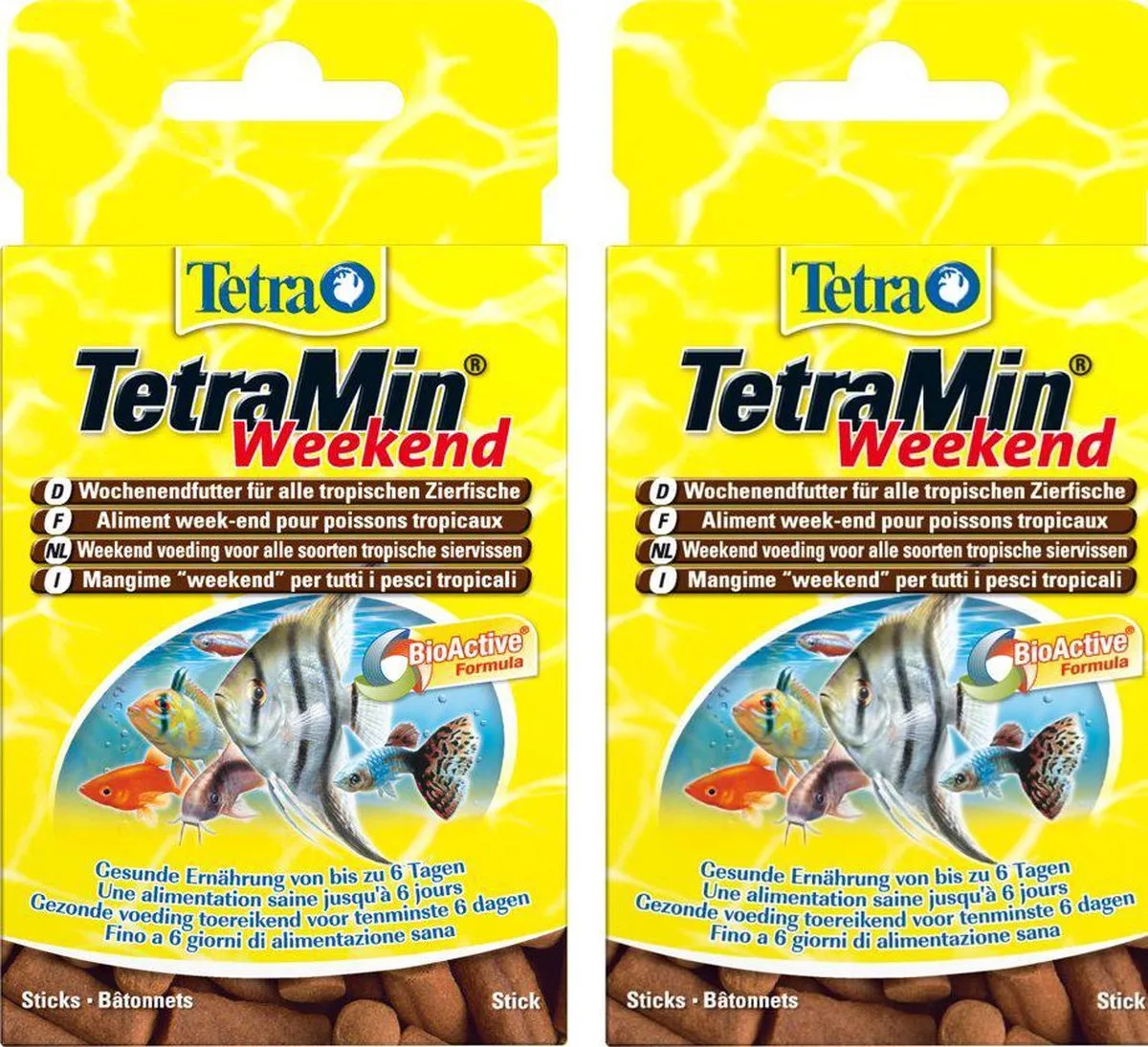 Tetramin weekend 20 st 2 verpakkingen vakantievoer von Tetra – Produktfoto