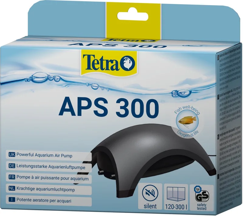 Tetratec APS 300 - Aquarium Luchtpomp - 300L per uur von Tetra in Schwarz – Produktfoto