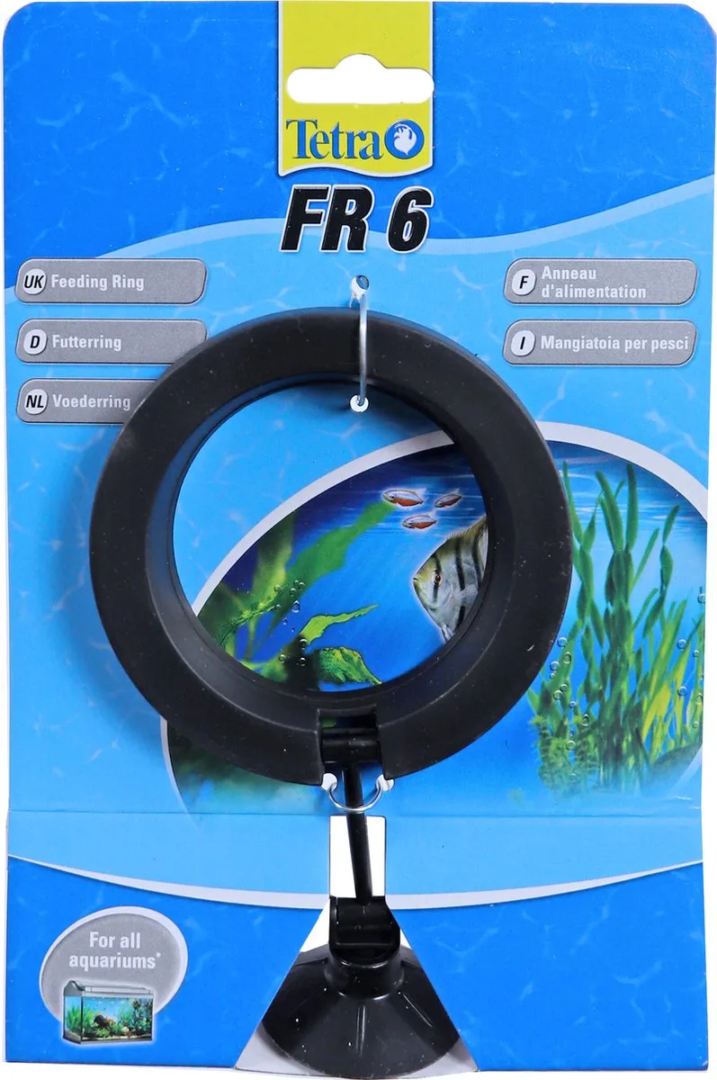 Voederring Met Flexibele Zuignap de Tetra en Noir – photo produit