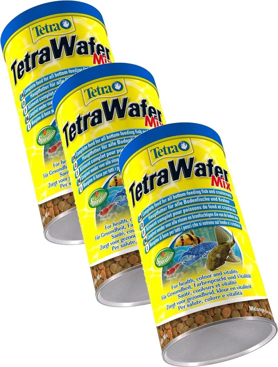 Wafermix - Vissenvoer - 3 x 1000 ml von Tetra – Produktfoto
