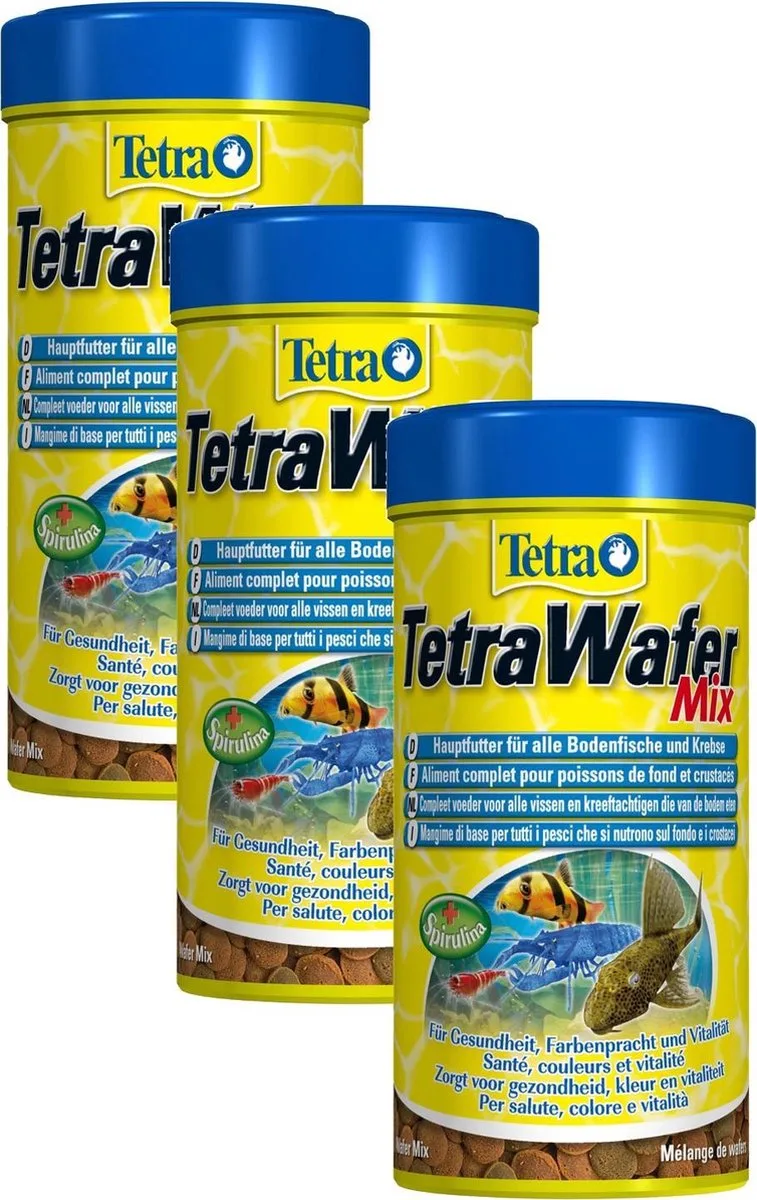 Wafermix - Vissenvoer - 3 x 250 ml de Tetra – photo produit