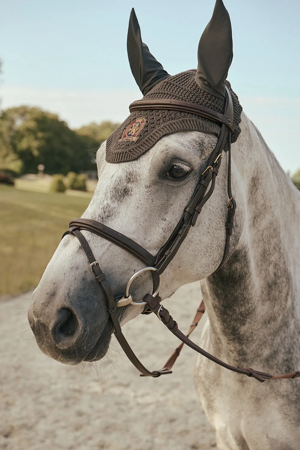Oornetje Tommy Hilfiger Lexington van Tommy Hilfiger Equestrian in Donkergroen – productfoto