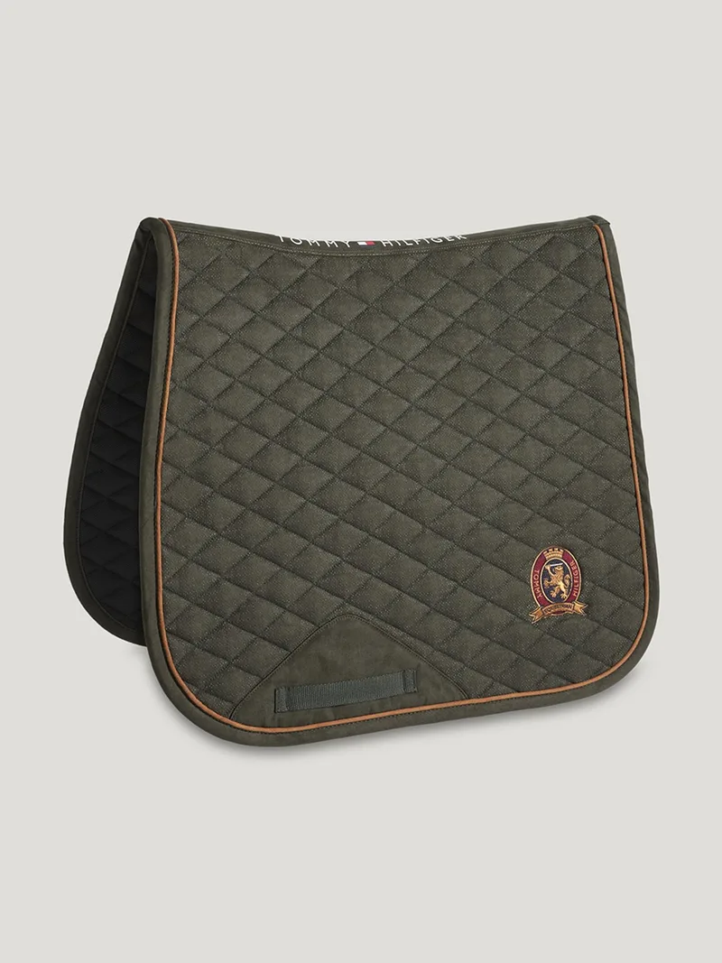 Zadeldek Tommy Hilfiger Baxter Suede Dressuur de Tommy Hilfiger Equestrian en Vert foncé – photo produit
