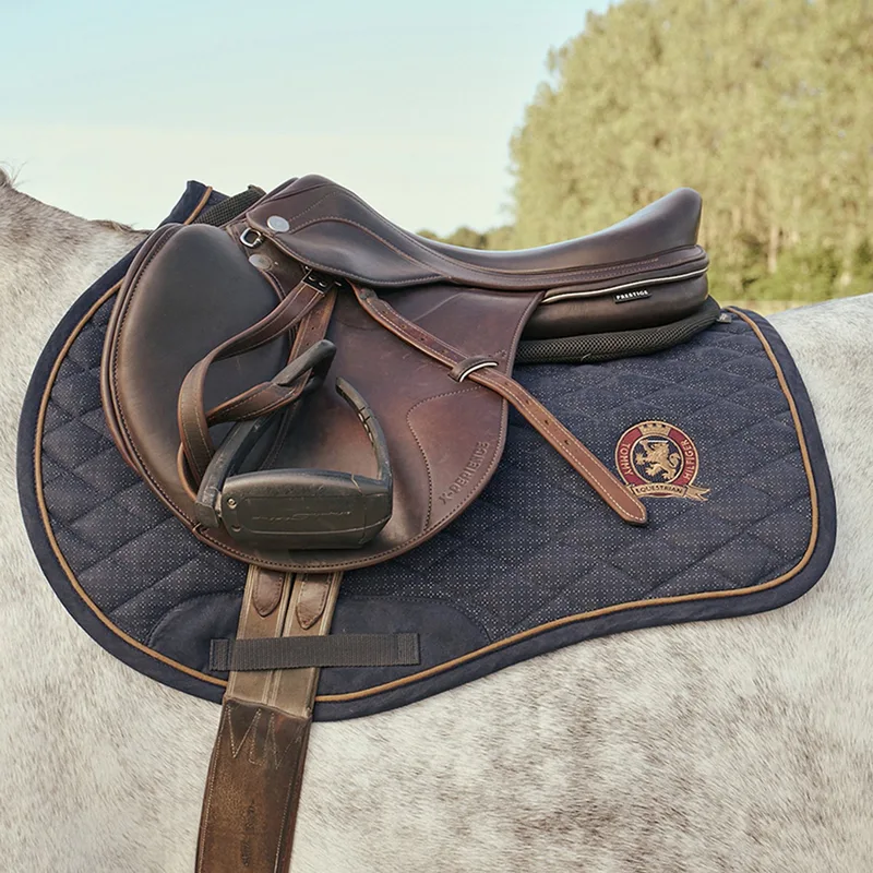 Zadeldek Tommy Hilfiger Baxter Suede Springen by Tommy Hilfiger Equestrian in Dark blue – product photo