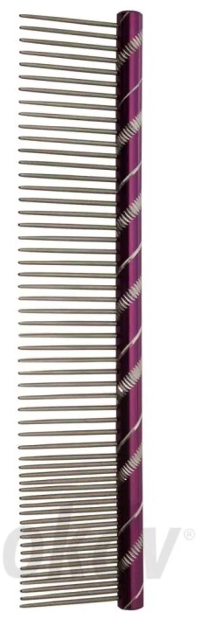 Hondenkam - Honden Kam - Fantasy - 20 cm - Grof en fijn de Tools-2-Groom en Violet – photo produit