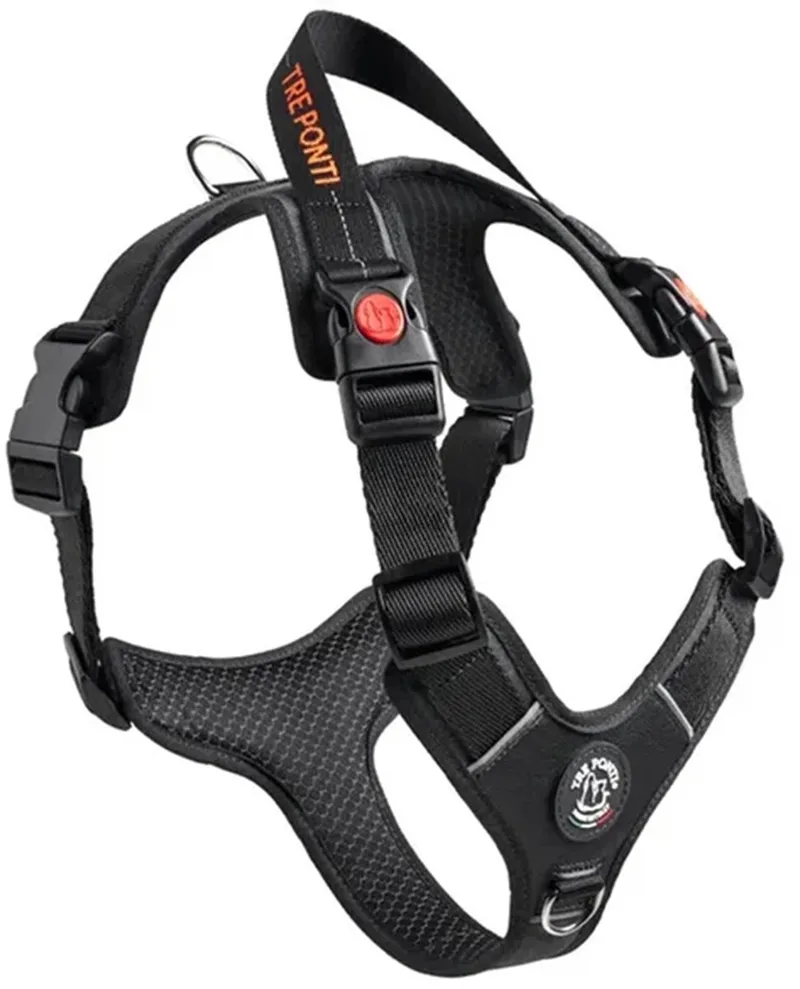 Hondentuig Harmonia maat L - 20 tot 30 kg de Tre Ponti en Lime – photo produit