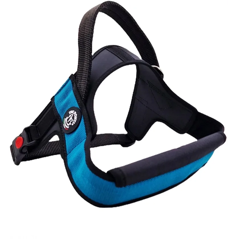 Hondentuig Primo Plus maat XXL (83-115cm) de Tre Ponti en Petrol – photo produit