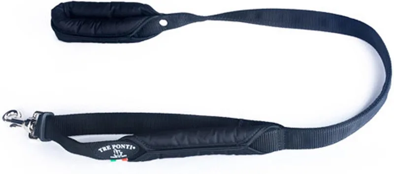 Primo Powerlijn Reflecterend - Hondenriem - 100 cm von Tre Ponti in Schwarz – Produktfoto