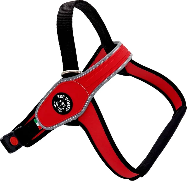Primo Tuig Rood&Reflecterend - Hondenharnas - 85 - 116 cm