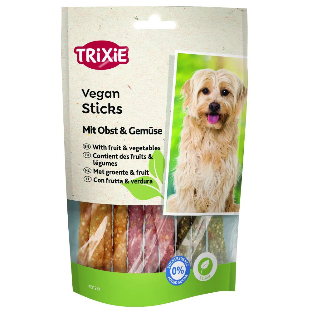 100g Trixie Vegan Sticks met fruit & groenten hondensnacks by Trixie – product photo