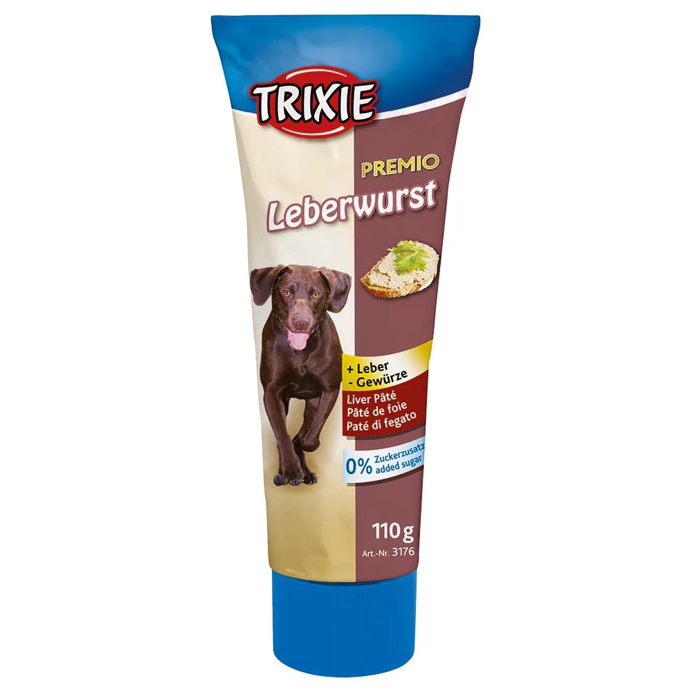 110g Premio Leverworst Hondensnacks van Trixie – productfoto